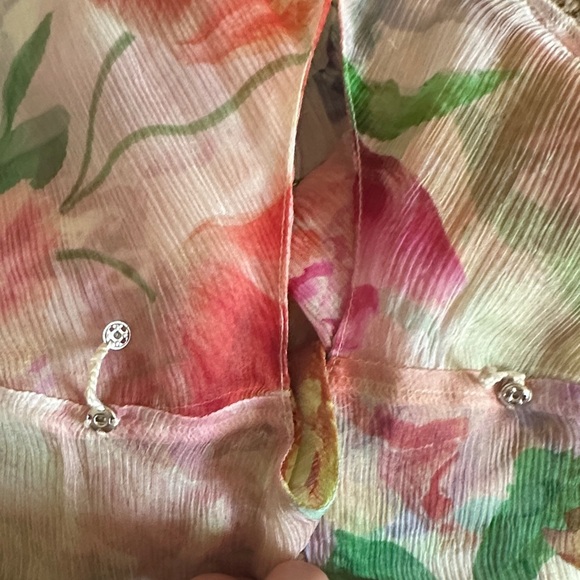 Johnny Was Vibrant Floral Maxi Dress - Picture 11 of 12